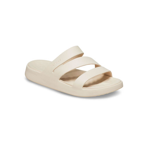 Buy Crocs Cream Getaway Strappy Sandals Online