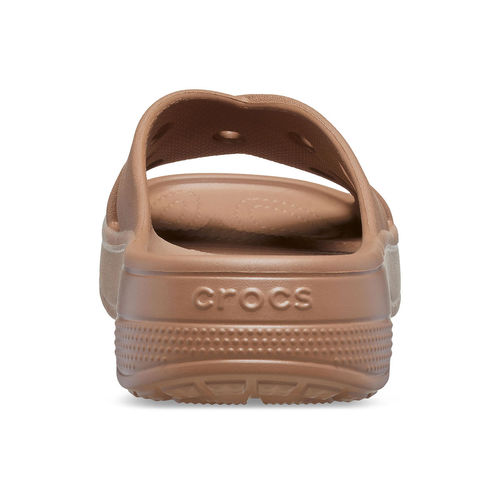 Buy Crocs Classic Women Brown Cross Strap Sandals Online