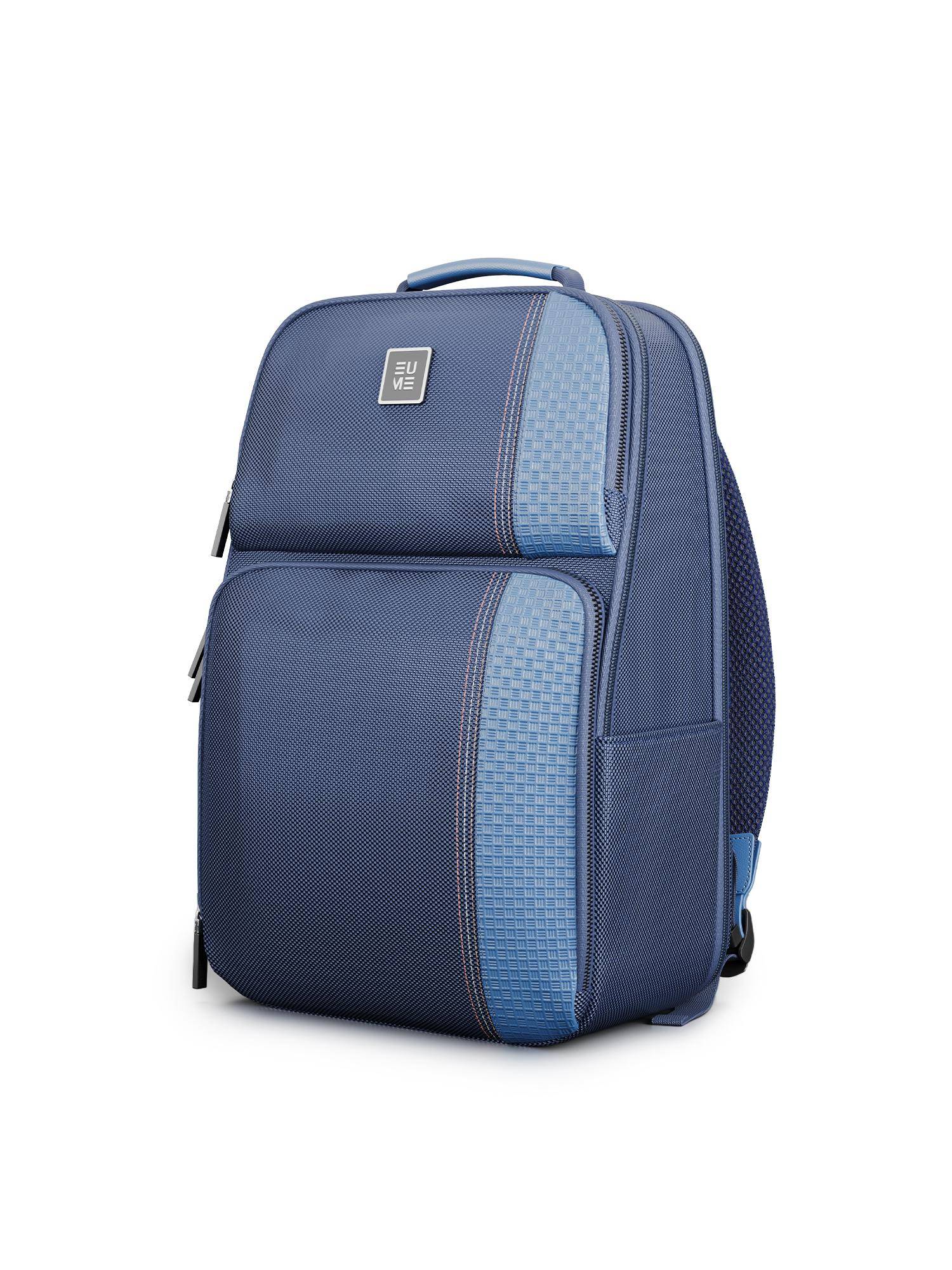 EUME Unisex Zenith 24L Polyurethane Up To 15 Inch Laptop Backpack -Blue
