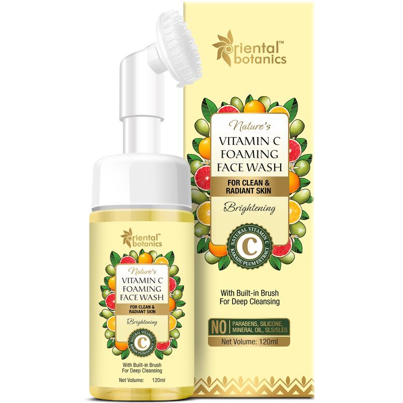 botanics foaming face wash