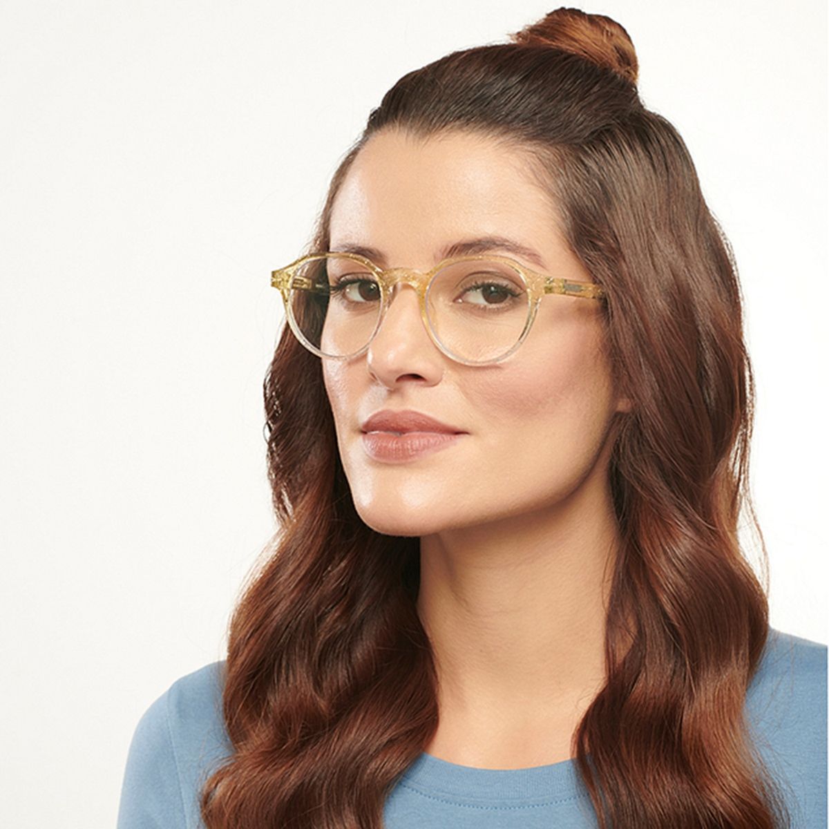 Lenskart Blu Green Shield Medium Blue Cut AntiGlare Zero Power Computer Glasses for Men & Women