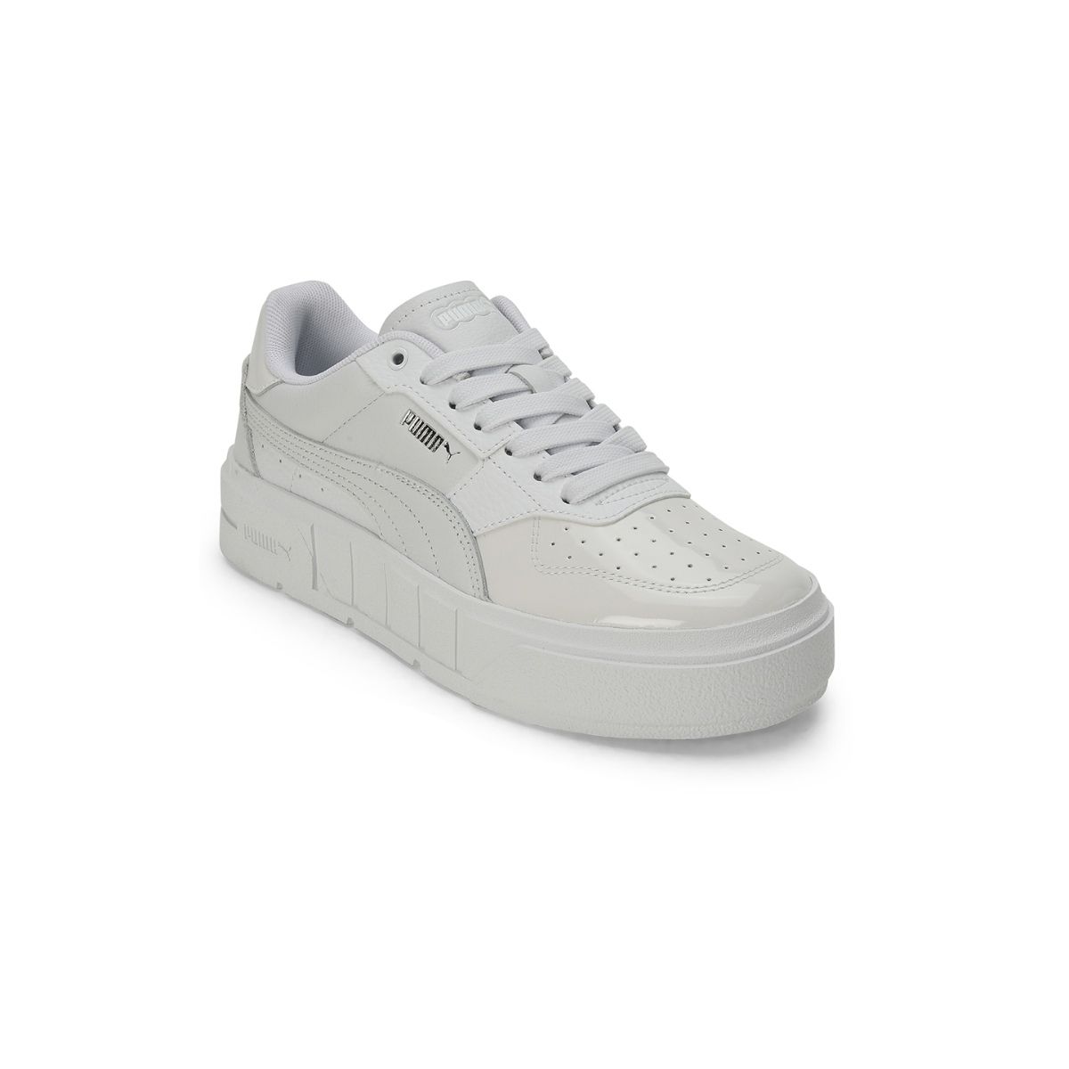 Buy Puma Cali Court Patent Off White Sneakers Online