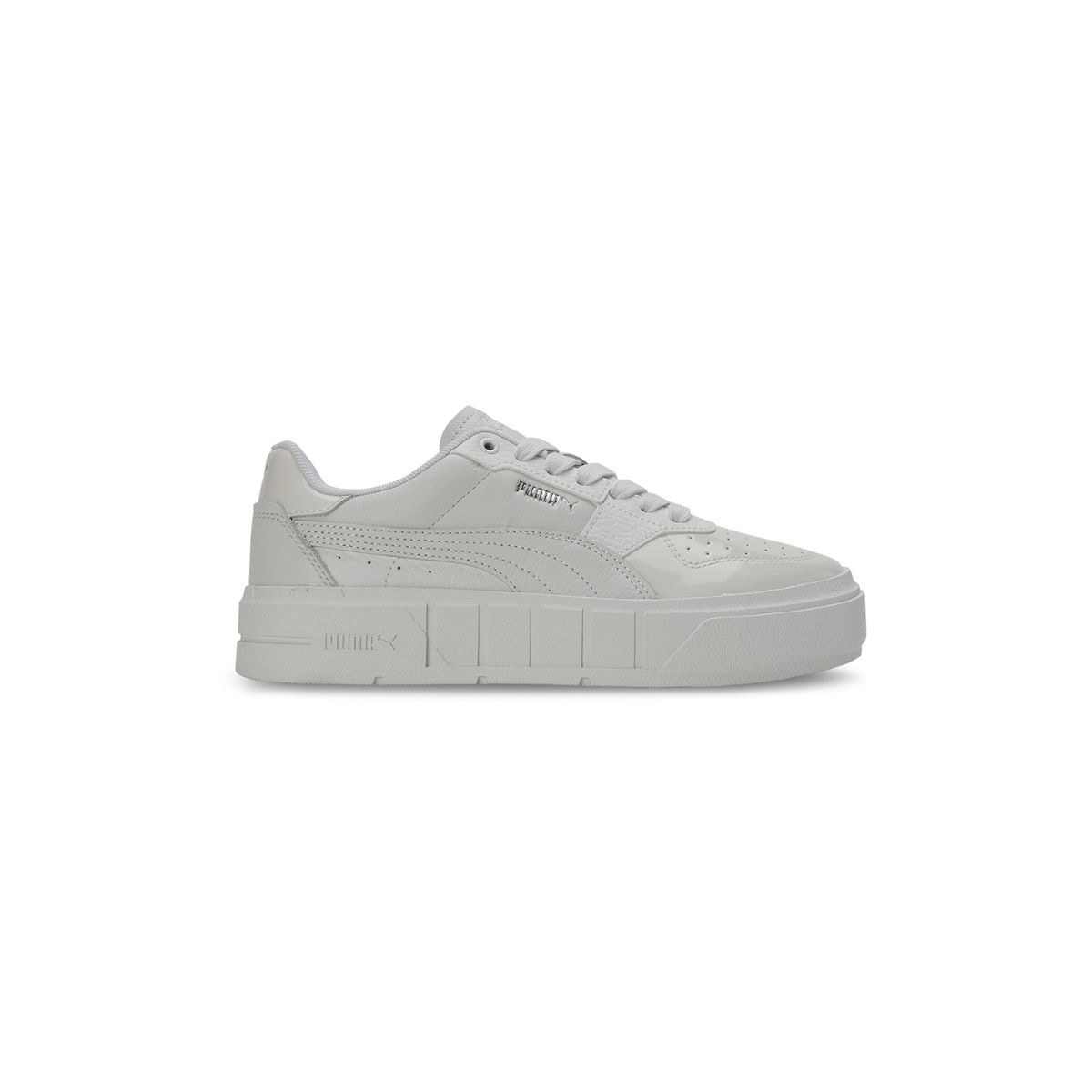 Puma Mayze Stack Sneakers In Off-white With Leopard Print Detail | ModeSens