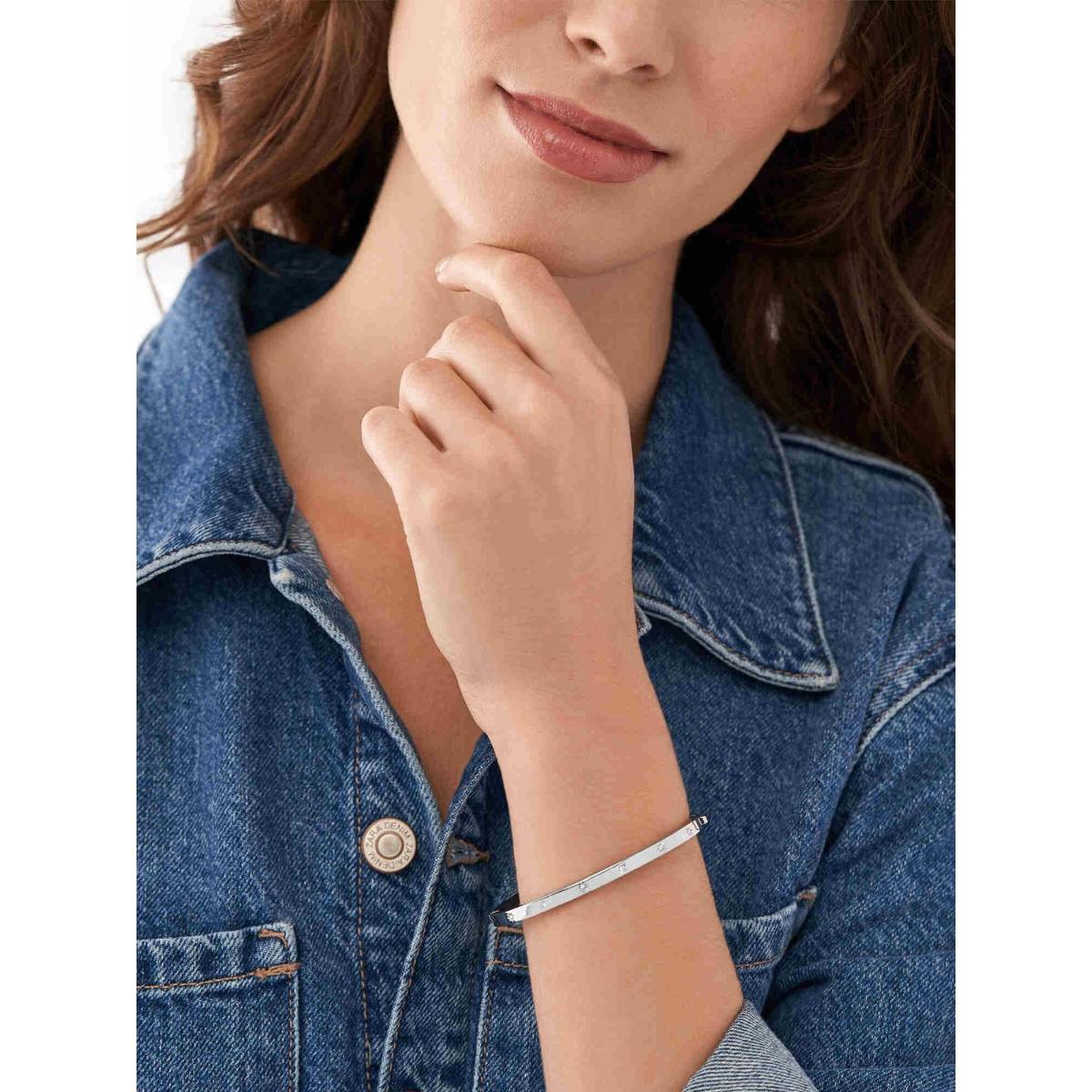 Fossil Sadie Silver Cuff Bracelet JF04420040