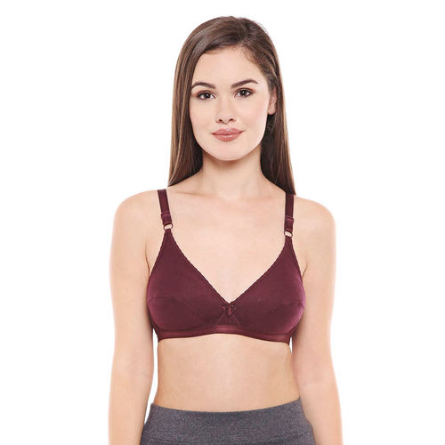 Buy BODYCARE Pack of 2 Perfect Coverage Bra in Maroon-Red Color