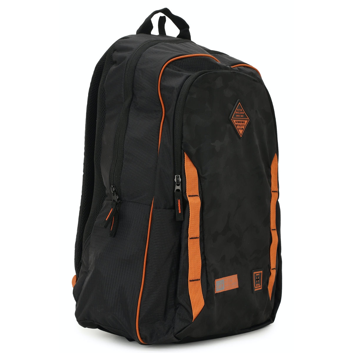 Buy Peter England Black Backpack Online