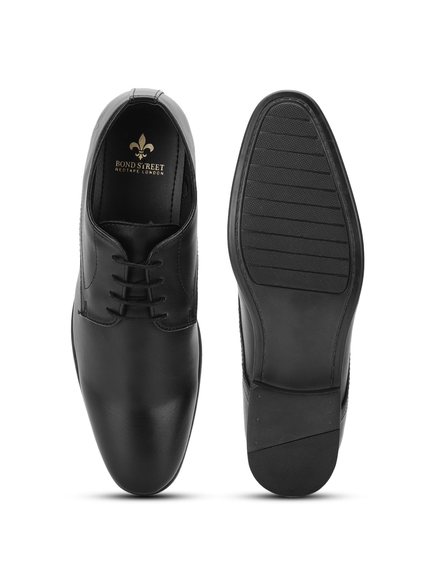 Bond street by red tape black derby shoes top