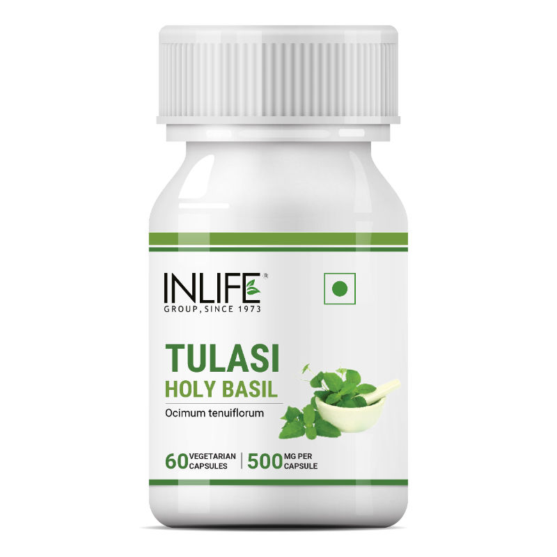 Inlife Tulsi (tulasi) Holy Basil Supplement