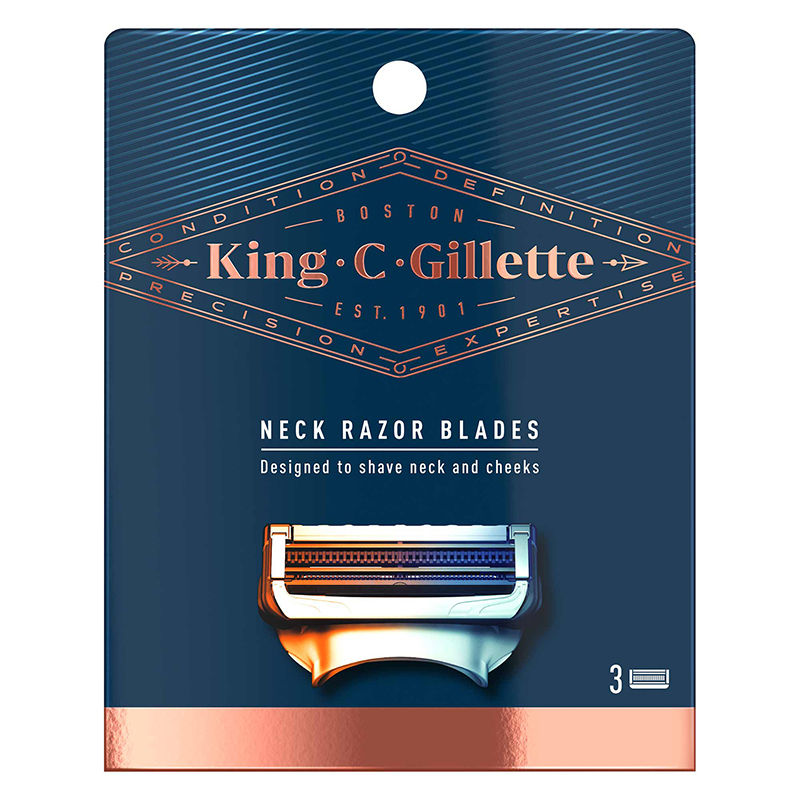 Gillette King C Neck Razor Blades