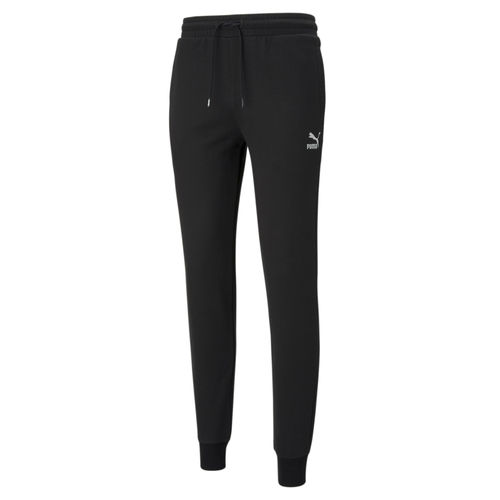 Buy Puma Classics Cuff Mens Black Sweatpants (XS) Online