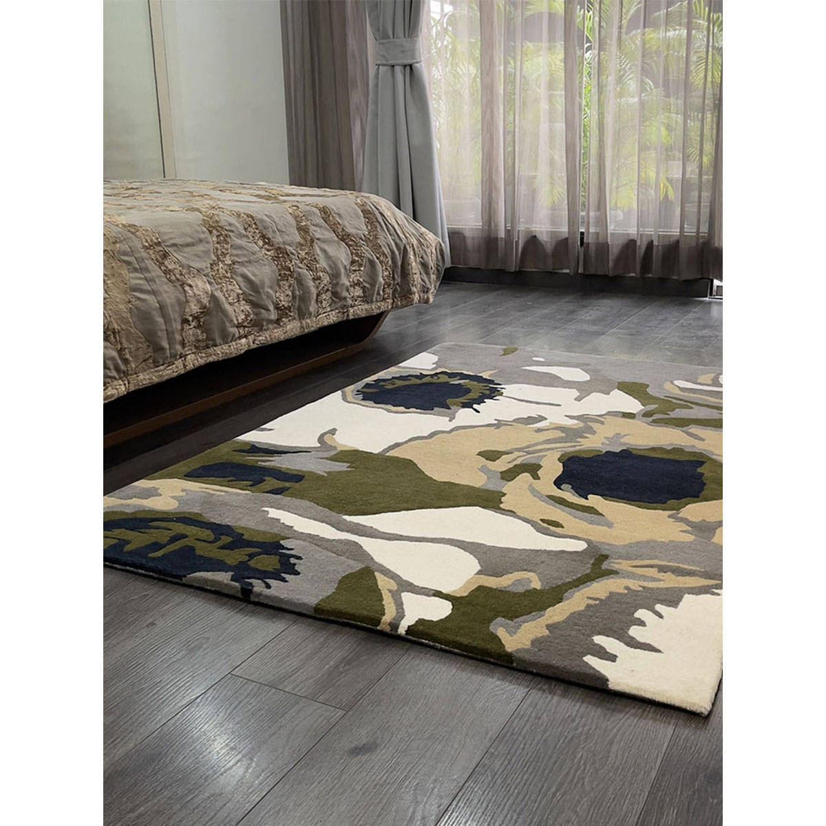 Lily Rug Buy Casagold Handknited Lavish Lily Rug (5X8 Feet) Online