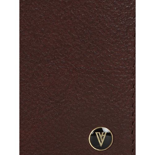 Van Heusen Women Casual Black Genuine Leather Wallet