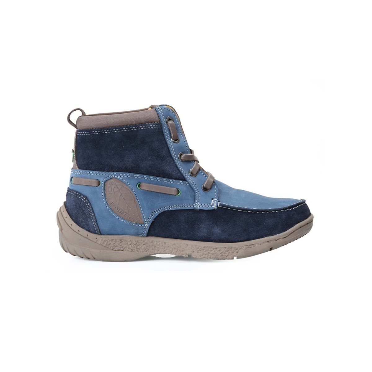 Red Chief Blue Leather Oxford Shoes (UK 