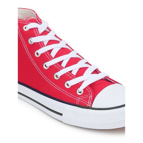 High Top Solid Red Converse Buy Truffle Collection Red Solid