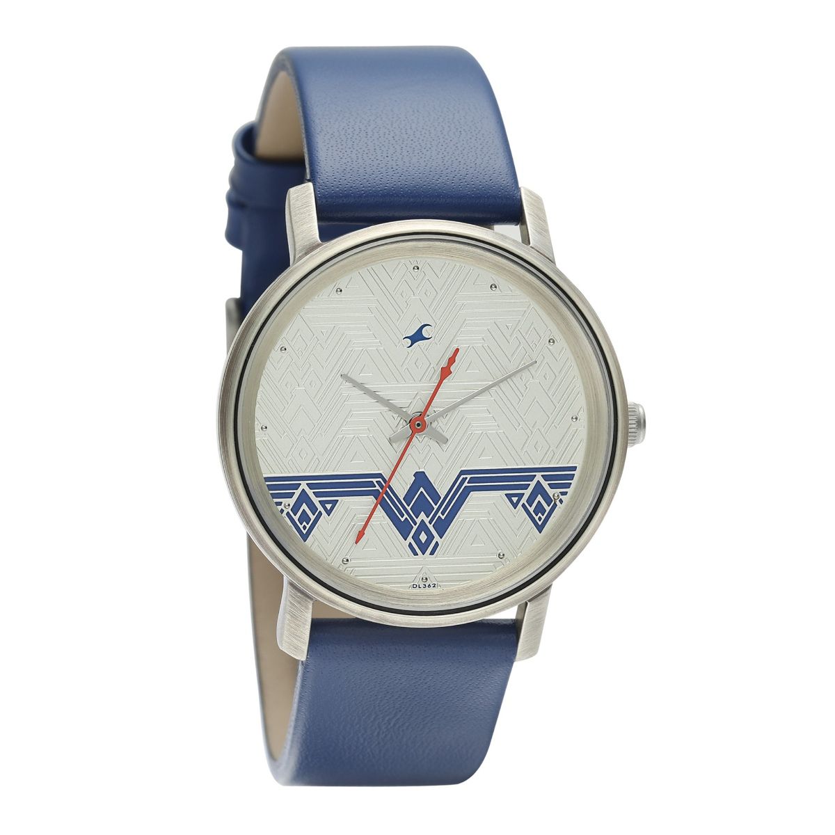 Buy Fastrack Silver Antique Blue Dial Analog Watch For Women