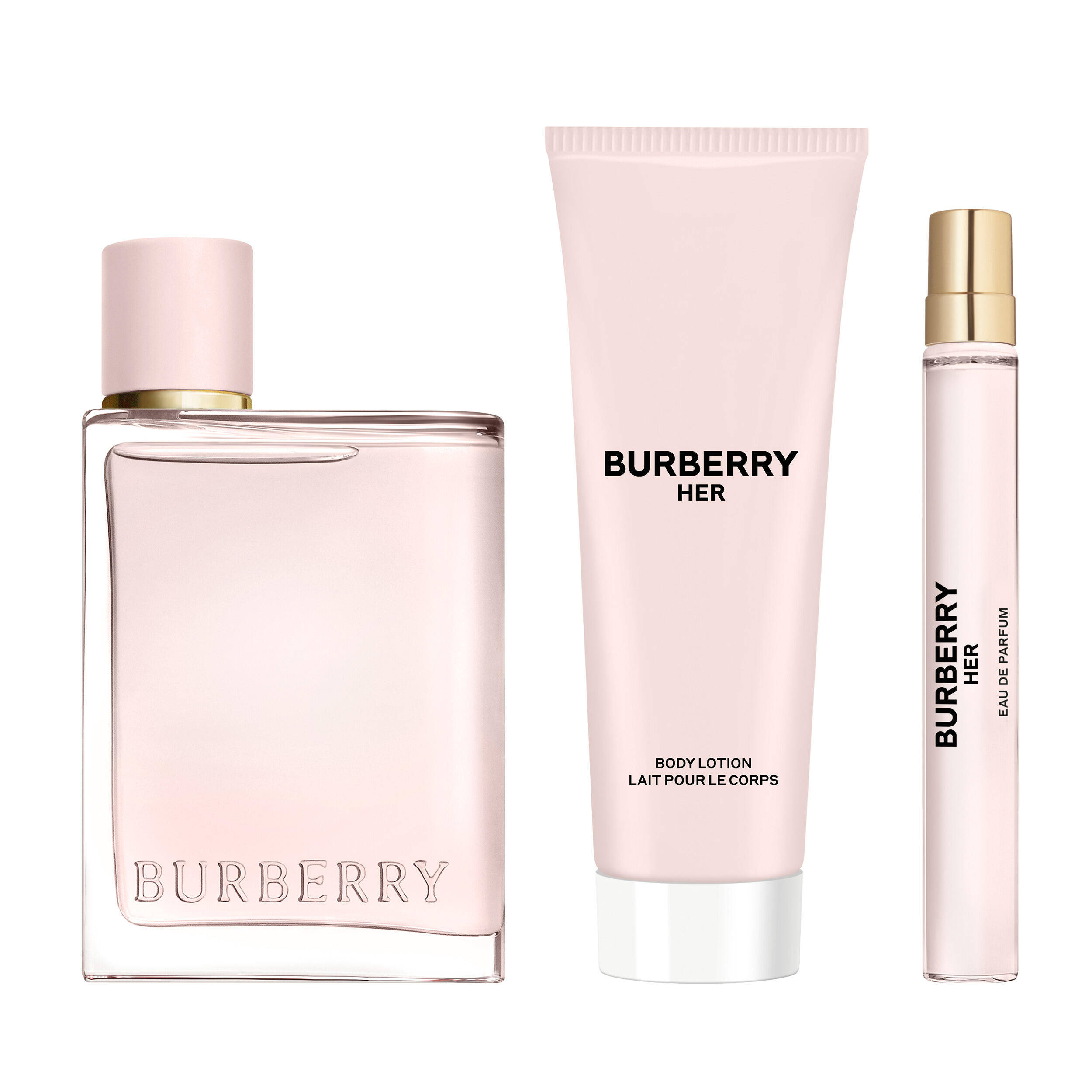 Buy Burberry Her Eau De Parfum For Women & Body Lotion Trio Gift