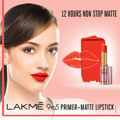 Lakme 9 To 5 Primer Matte Lip Color Mp7 Rosy Sunday Buy Lakme 9 To 5 Primer Matte Lip Color Mp7 Rosy Sunday Online At Best Price In India Nykaa