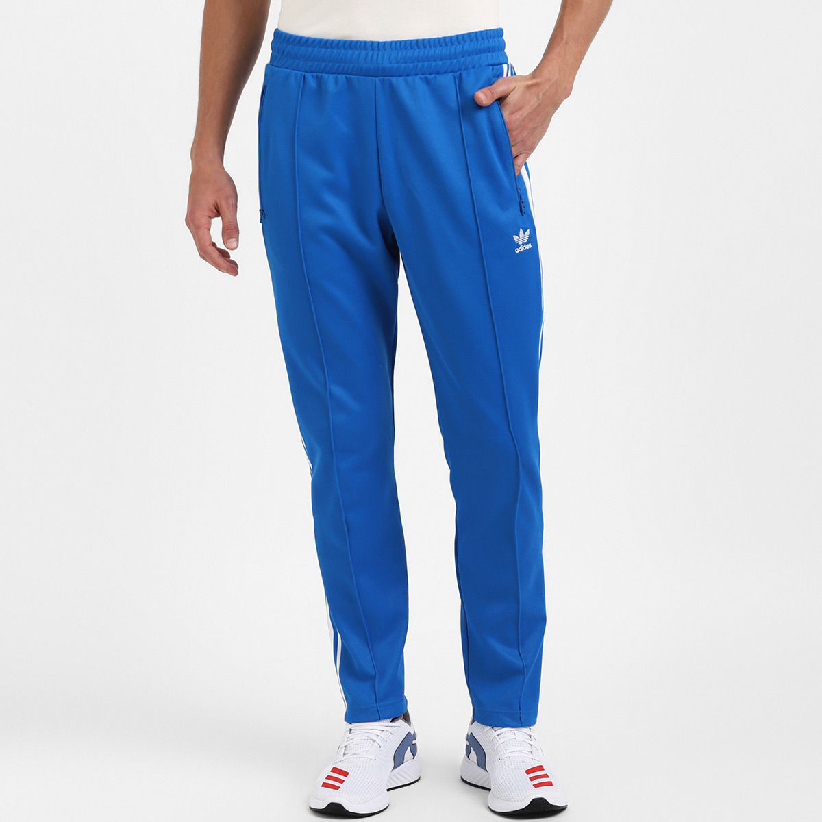 Adidas originals beckenbauer cuffed track 2025 pants