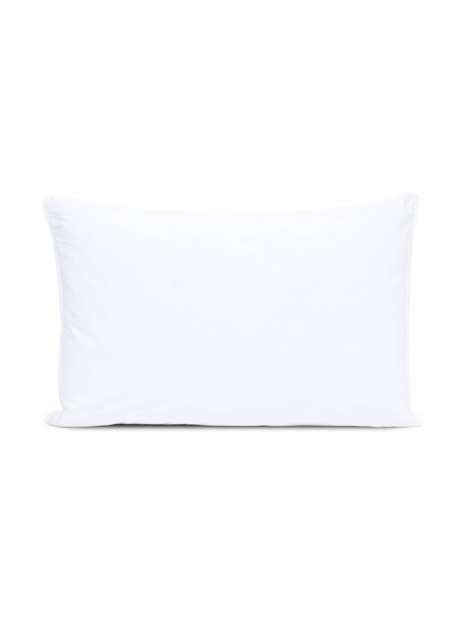 Maspar Microfiber Rectangular Standard Pillow Insert Filler for Sofa Bed & Decor - White