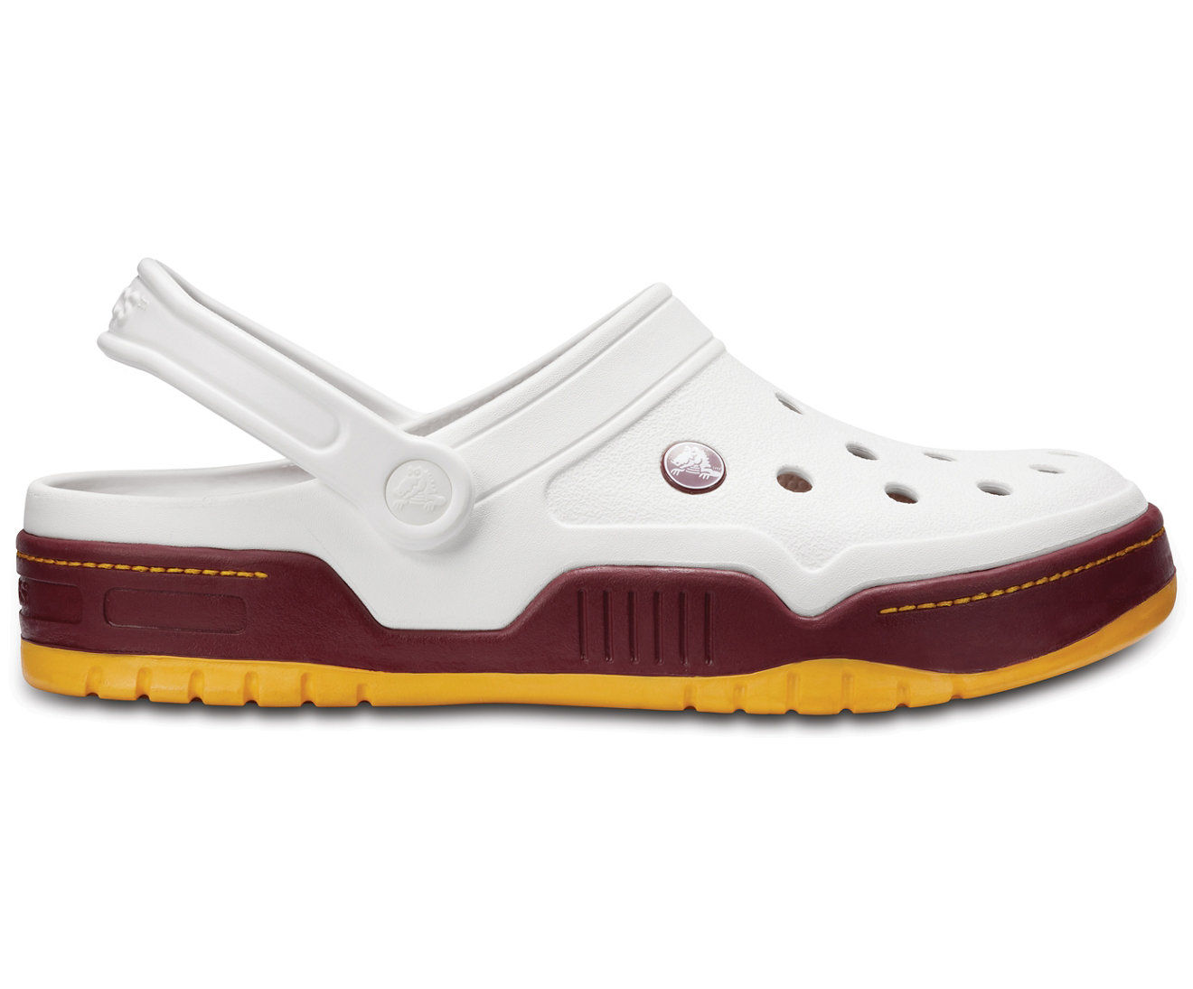 Buy Crocs Front Court Unisex White Clog - EURO 46-47 Online
