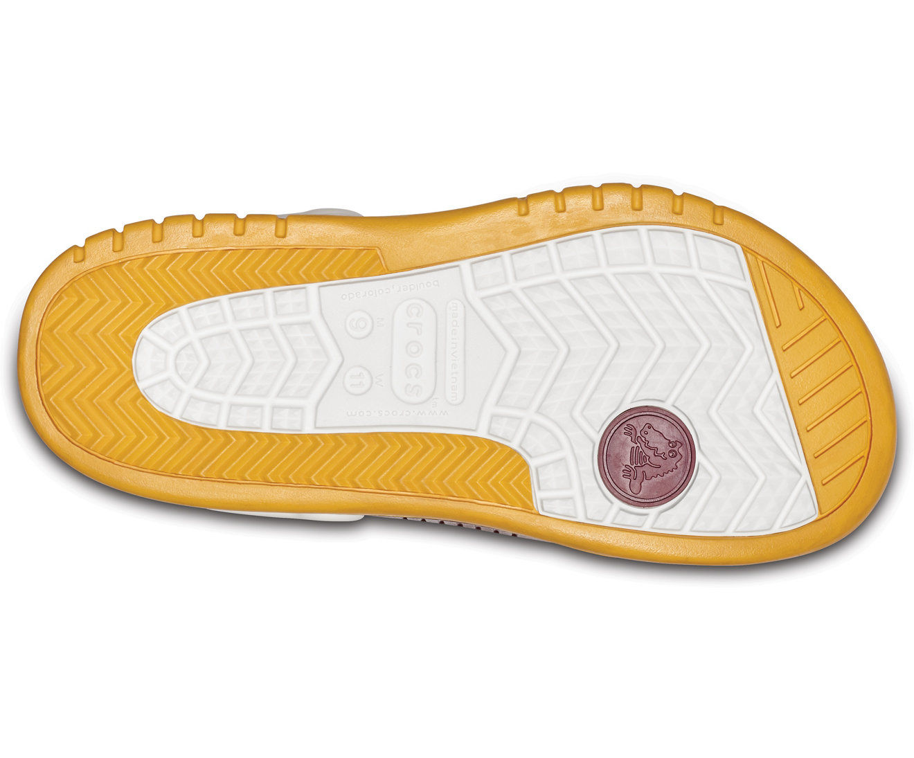 Buy Crocs Front Court Unisex White Clog - EURO 46-47 Online