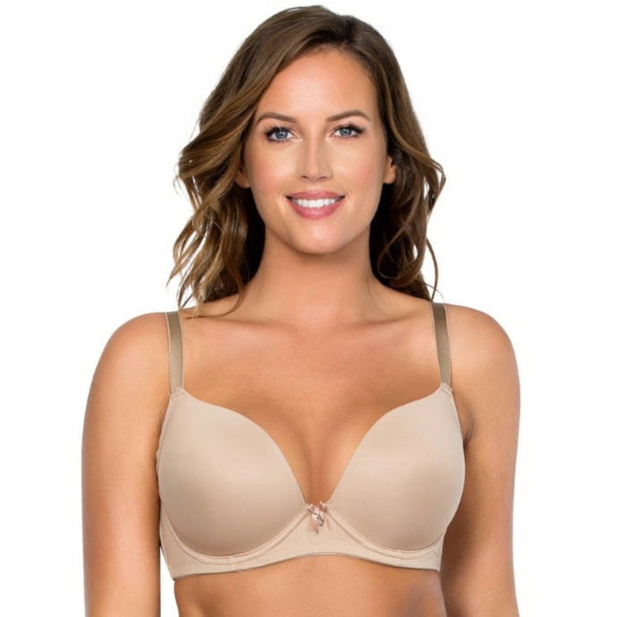 Parfait Jeanie Plunge Padded Bra Style Number-4801 - Nude (30D)
