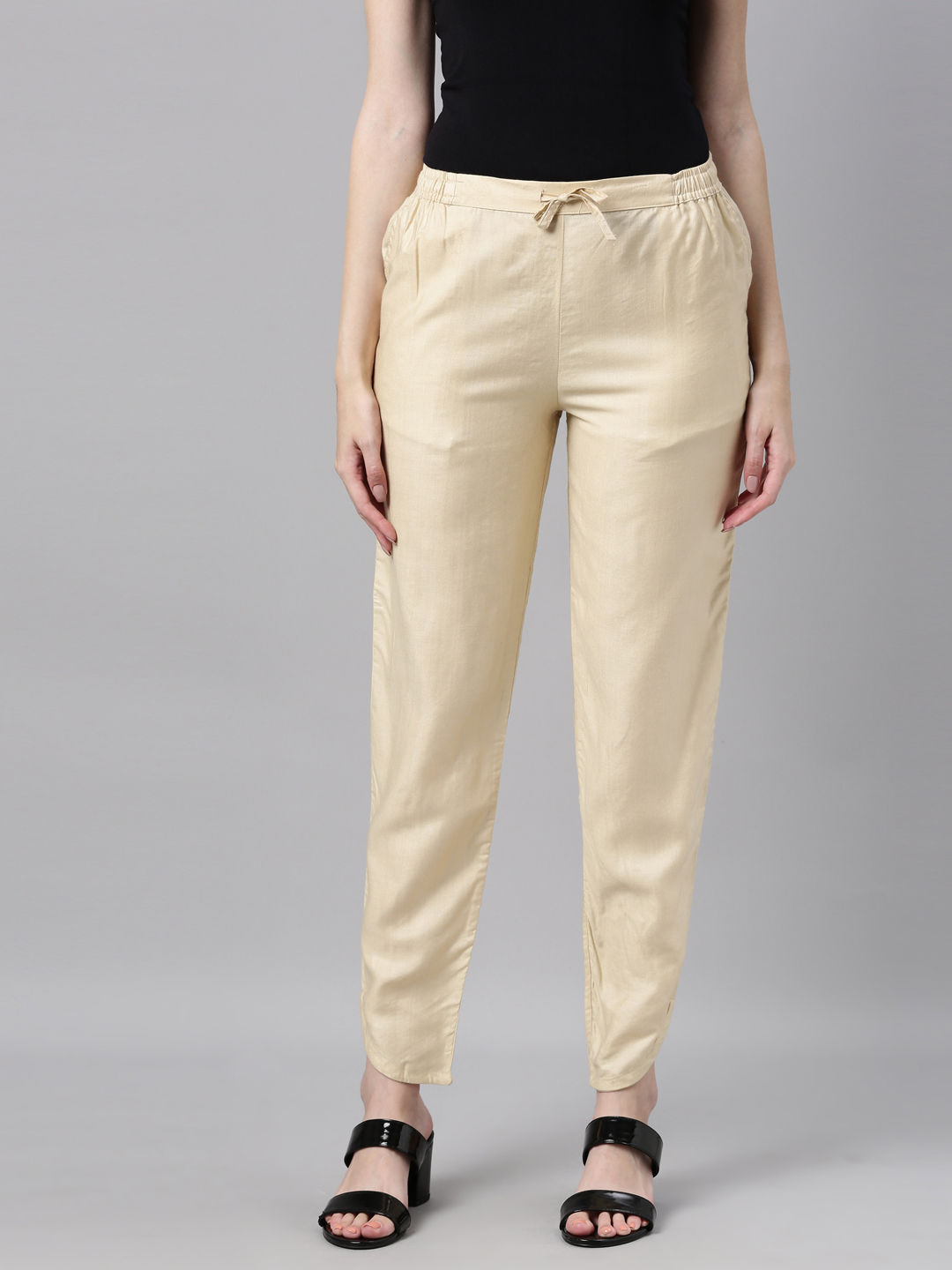 Cotton Trousers  Buy Cotton Pant  Trouser Online  Myntra