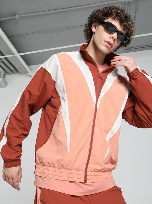 Puma Running Jacket Orange Puma Club De Course Unisex Pink