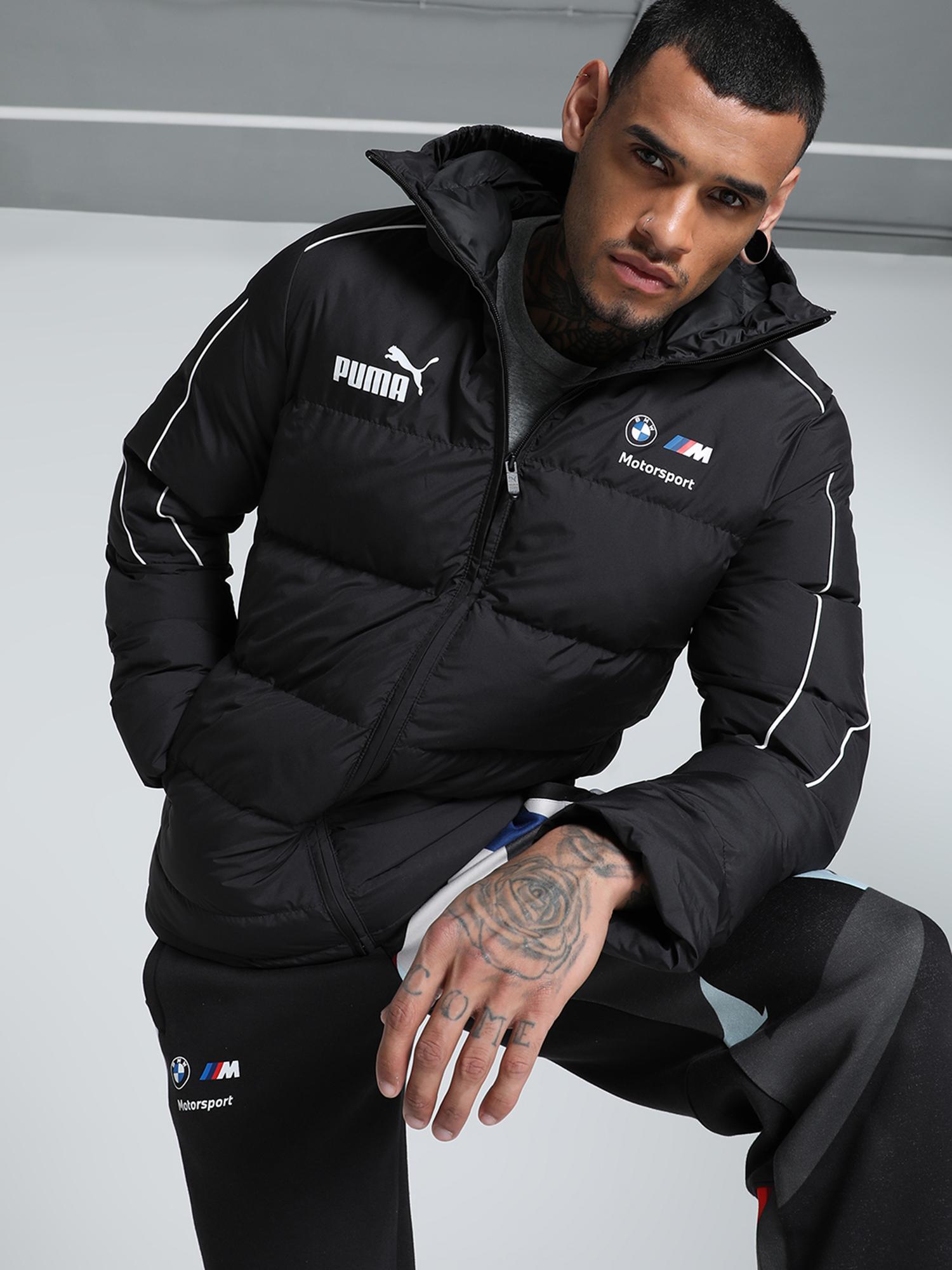 Puma Bmw Mms Mt7 Ecolite Mens Black Insulated Jackets