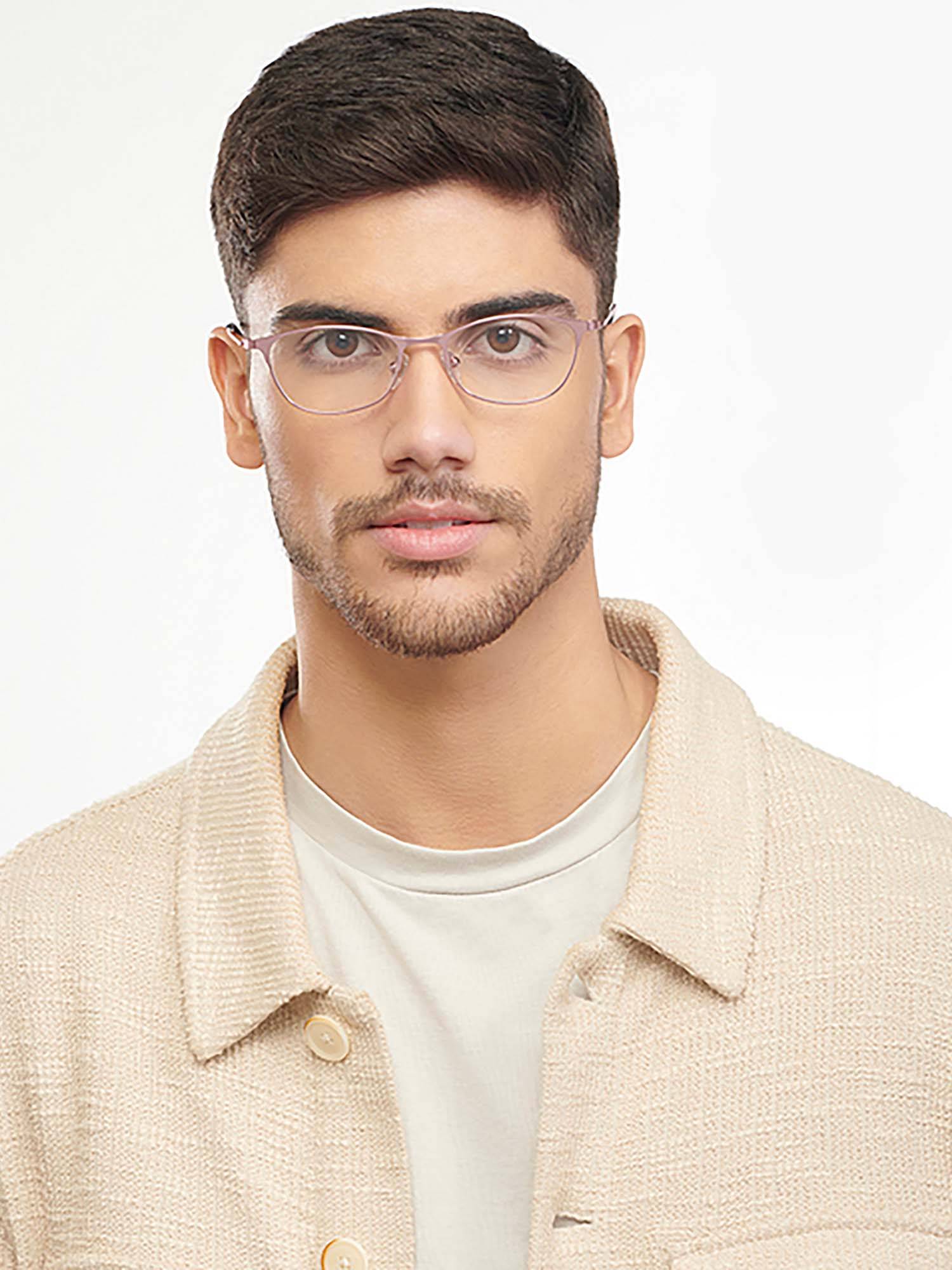 Vincent Chase Unisex Blue Cut & Anti-Glare Pink Frame Full Rim Computer Glasses