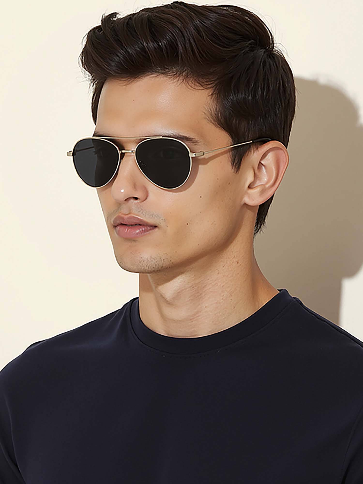 Vincent Chase Unisex Polarization & 100% UV Protected Grey Lens Full Rim Sunglasses