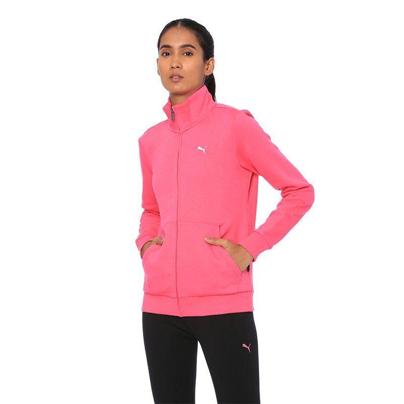 Buy Puma ESS Track Jacket FL Beetroot Pink XS Online
