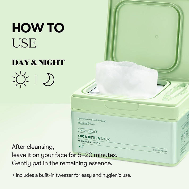 Buy VT Cosmetics Cica Reti-A Mask Online