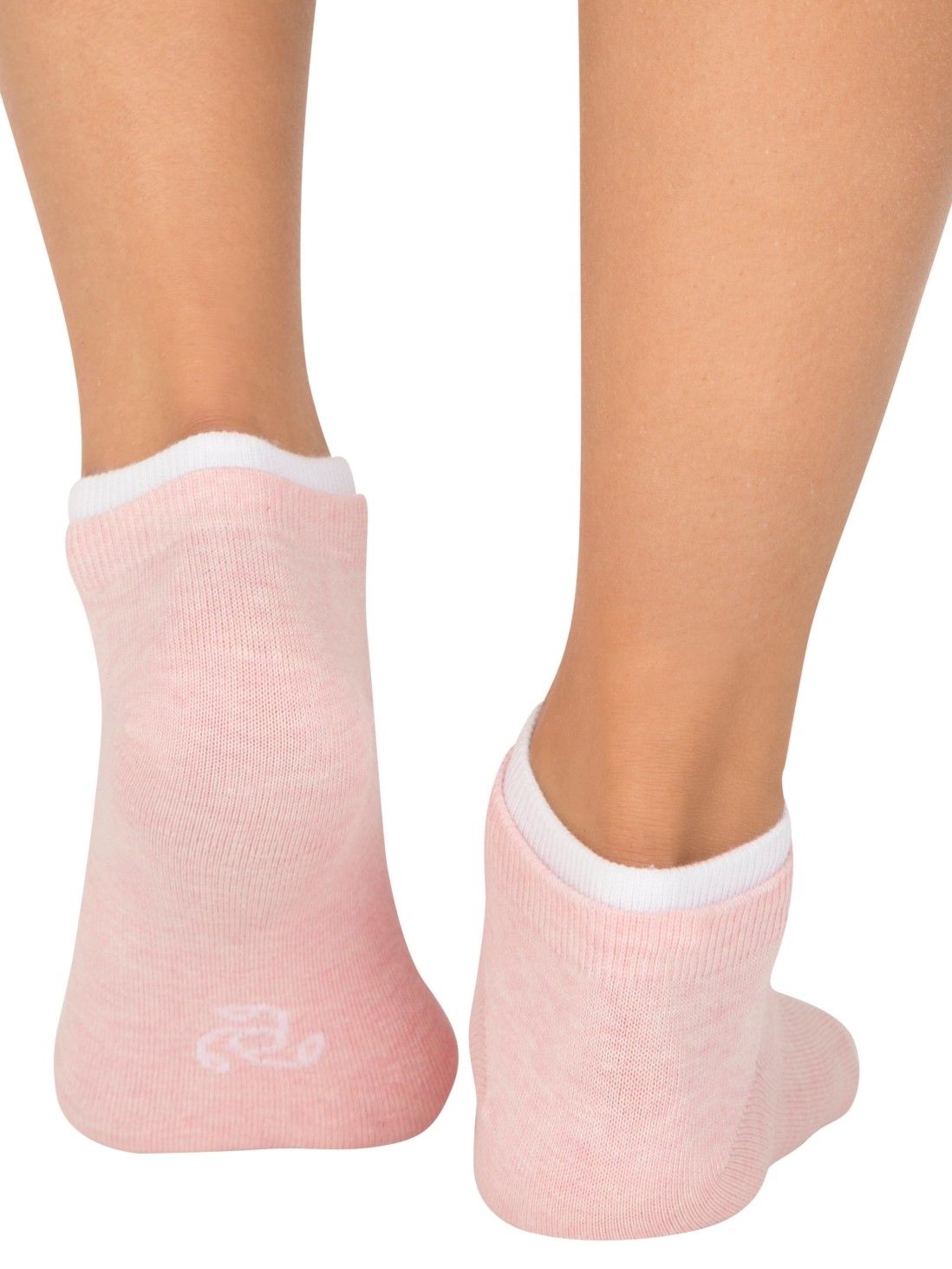 Buy Jockey Pink Sorbet & Honey Suckle Melange Women Low Ankle Socks