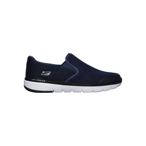 Buy SKECHERS Flex Advantage Morwick Navy Blue Walking Shoes Online
