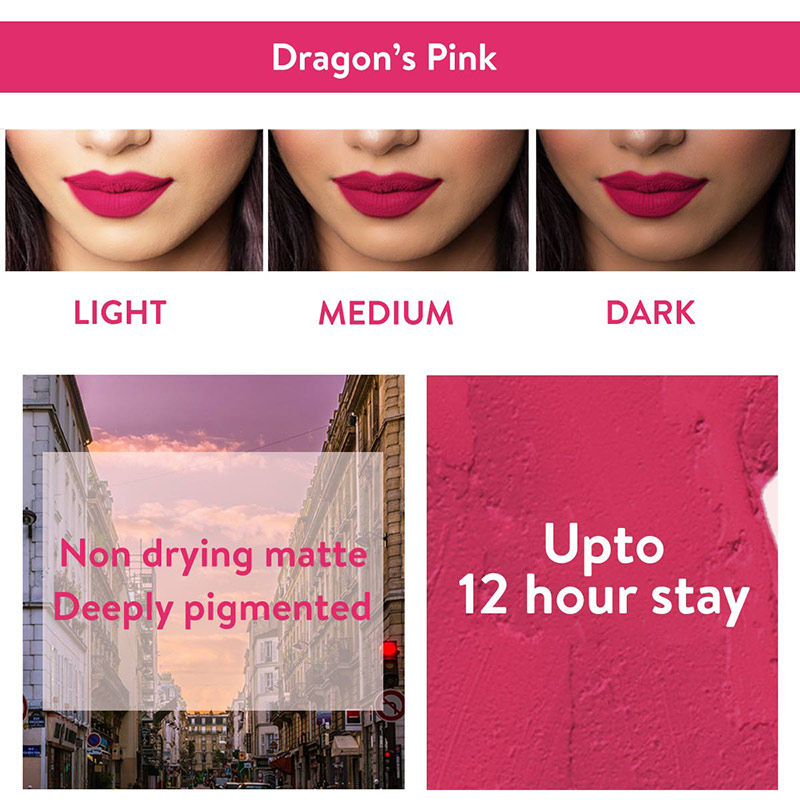 dragon pink lipstick