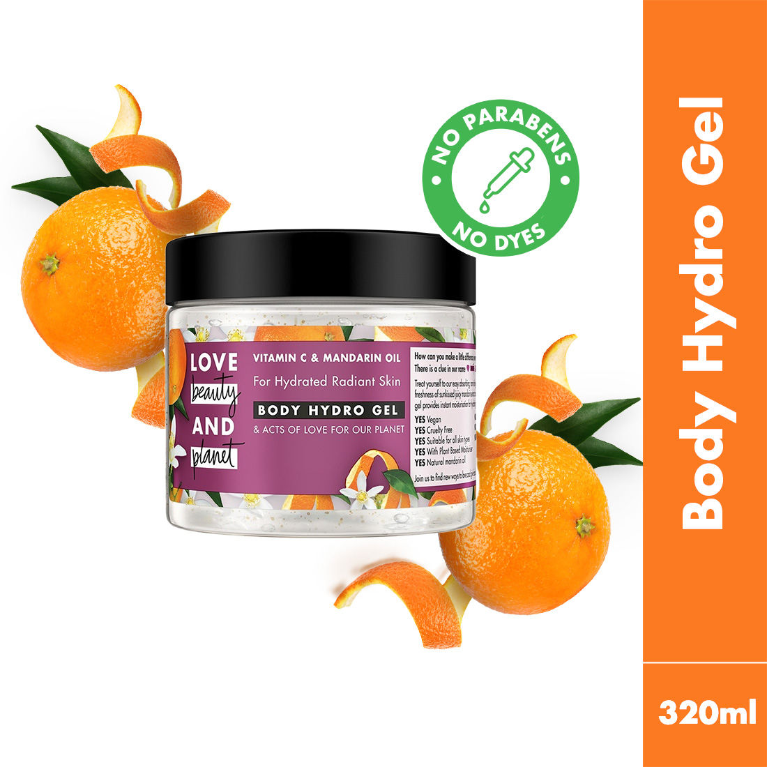 Love Beauty & Vitamin C & Mandarin Hydro Body Gel Buy Love Beauty & Vitamin C