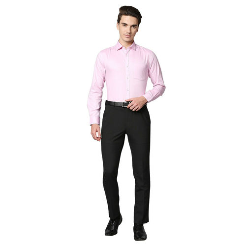 Buy Park Avenue Men Light Pink Shirt Online