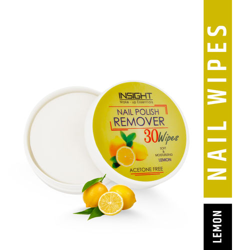 Insight Cosmetics Nail Polish Remover Wipes - Lemon: Buy Insight Cosmetics Nail  Polish Remover Wipes - Lemon Online at Best Price in India | Nykaa
