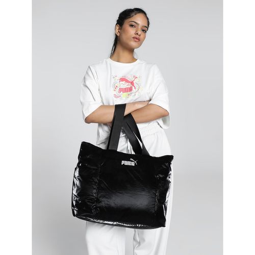 Buy Puma Core Up Women's Black Large Shopper Tote Bag Online