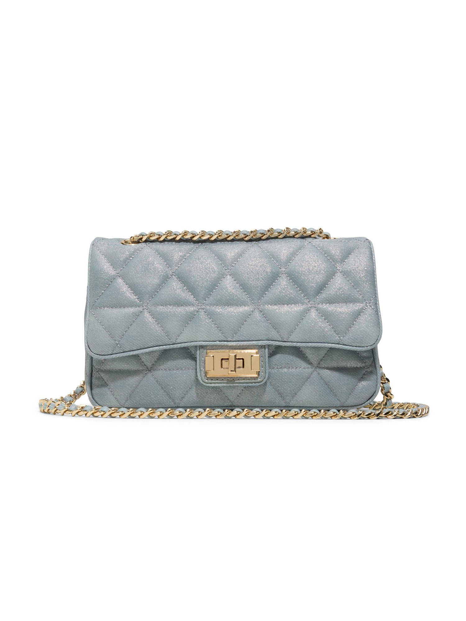 Aldo Blue Textile Textured Slingbag