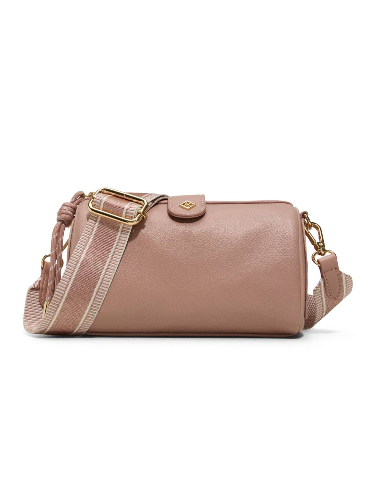 Call It Spring Pink Synthetic Solid Slingbag with Detachable Strap