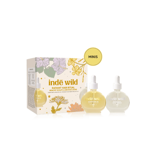 inde wild Radiant Hair Ritiual Minis Kit