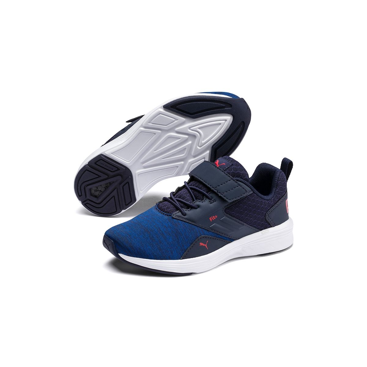 Buy Puma Navy Blue NRGY Comet V Kids Shoes UK 2 Online