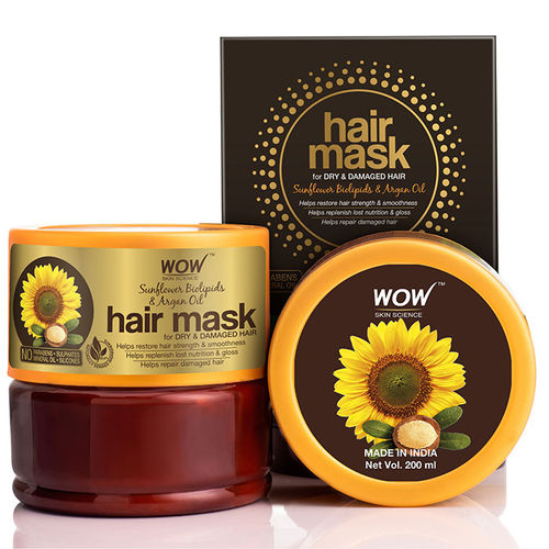 WOW Skin Science Hair Mask For Dry and Damaged Hair: Buy WOW Skin Science  Hair Mask For Dry and Damaged Hair Online at Best Price in India | Nykaa