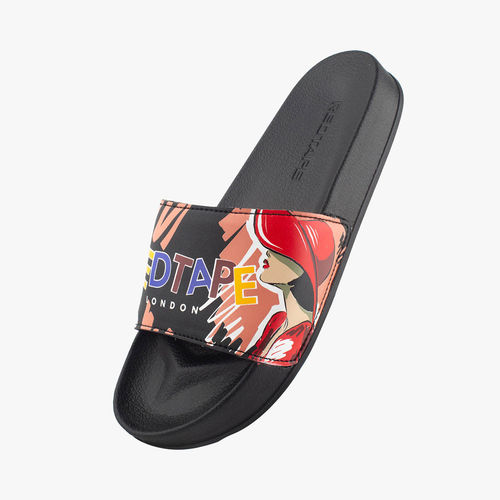 Buy Red Tape Womens EVA Embossed Sliders Multi-Color Online