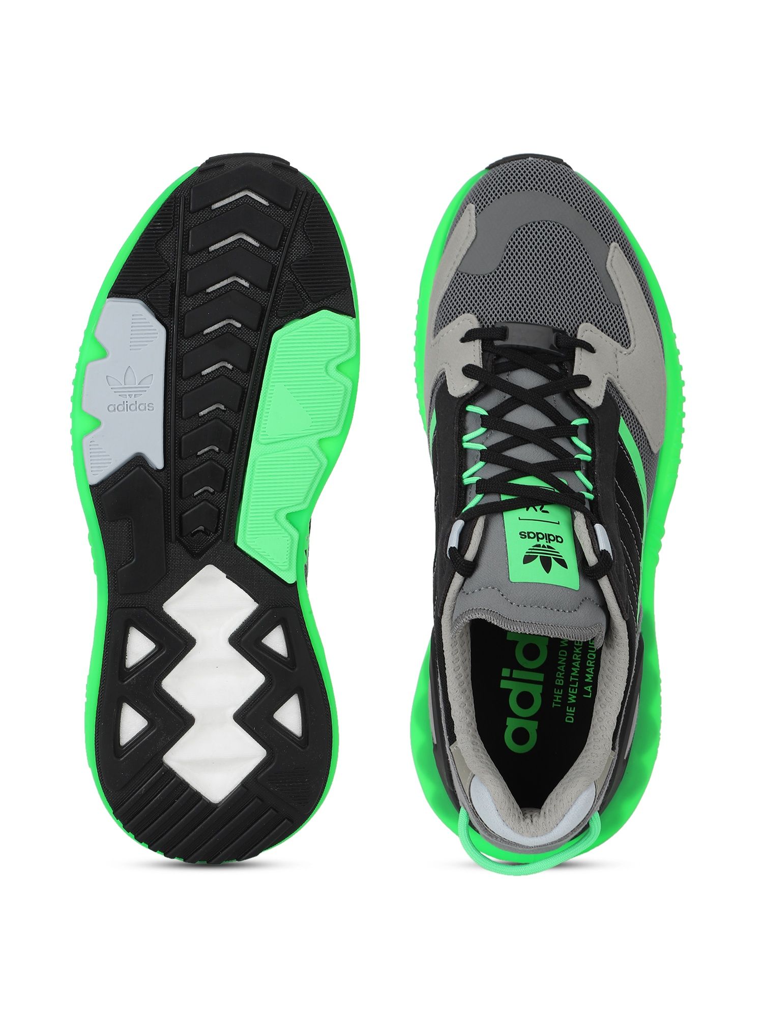 Buy adidas Originals ZX 5K BOOST Grey Casual Sneakers (UK 10.5) Online