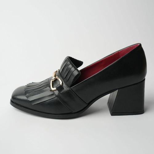Buy Theater Women Presley Hound dog Black Loafers Online