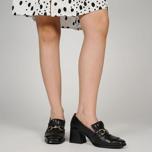 Theater Women Presley Hound dog Black Loafers (EURO 35)