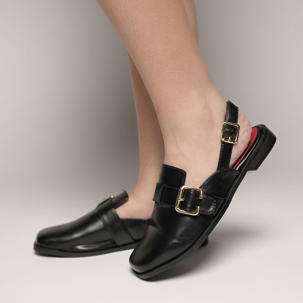 Buy Theater Women Jabberwocky Jubjubs Black Mules Online